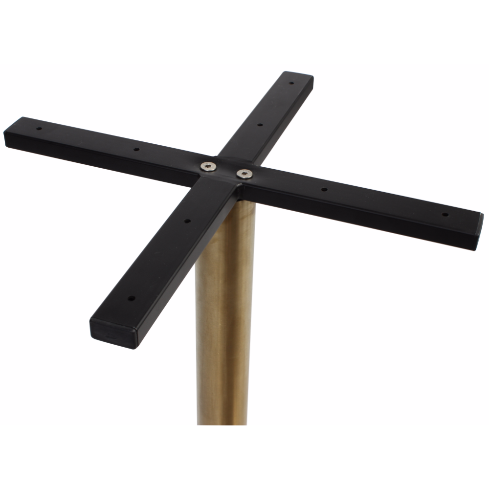 Corten Round Gold Table Base