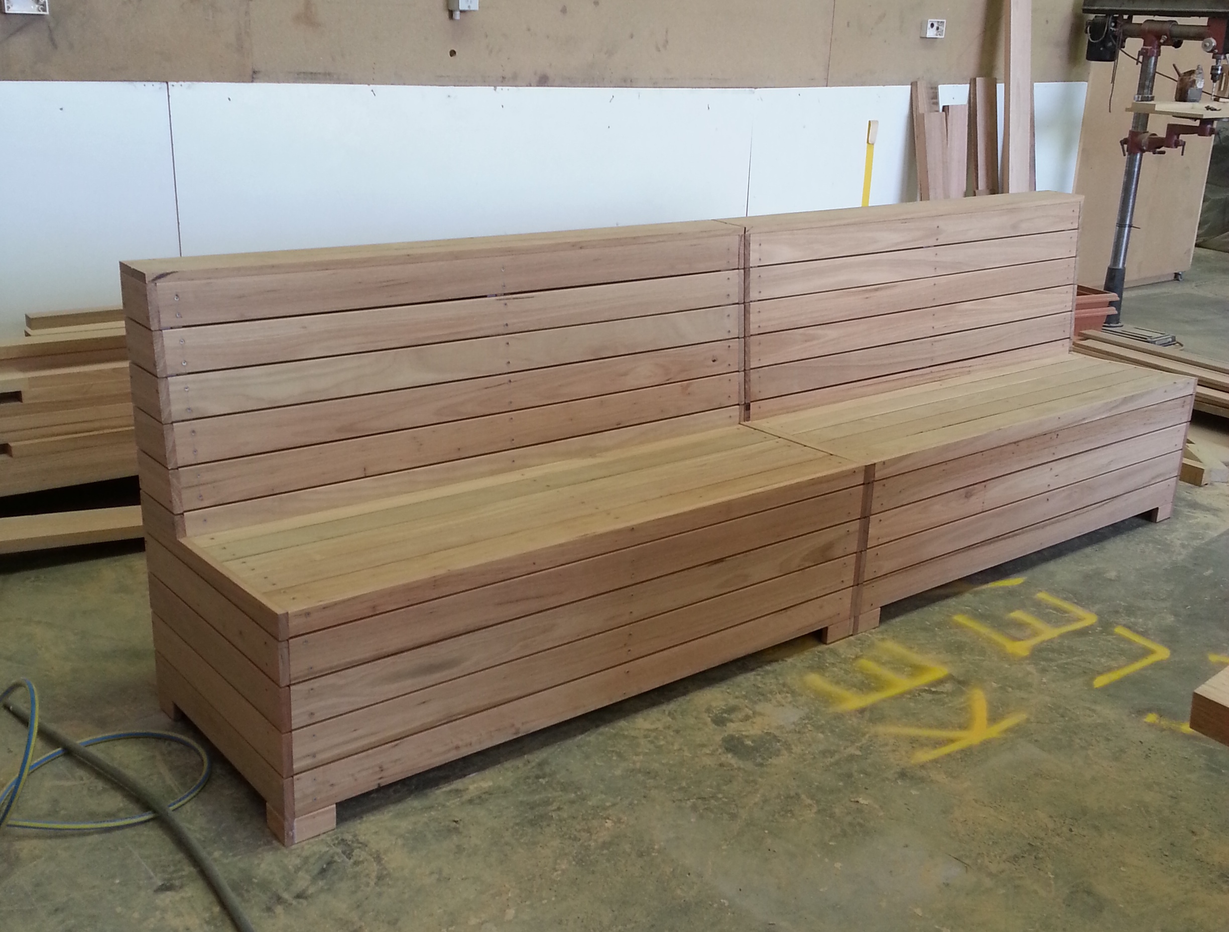 Timber Booth Seating
