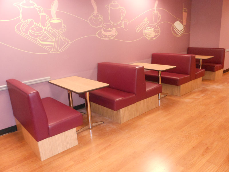 Standard Booth Seating Standard Booth Seating