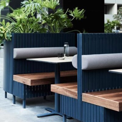 Patio discount booth seating