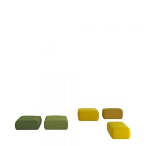 PLUS Pouf Single seating elements
