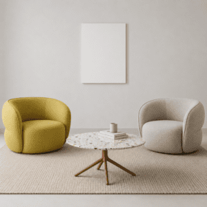 Cloud Lounge Chair in hospitality setting