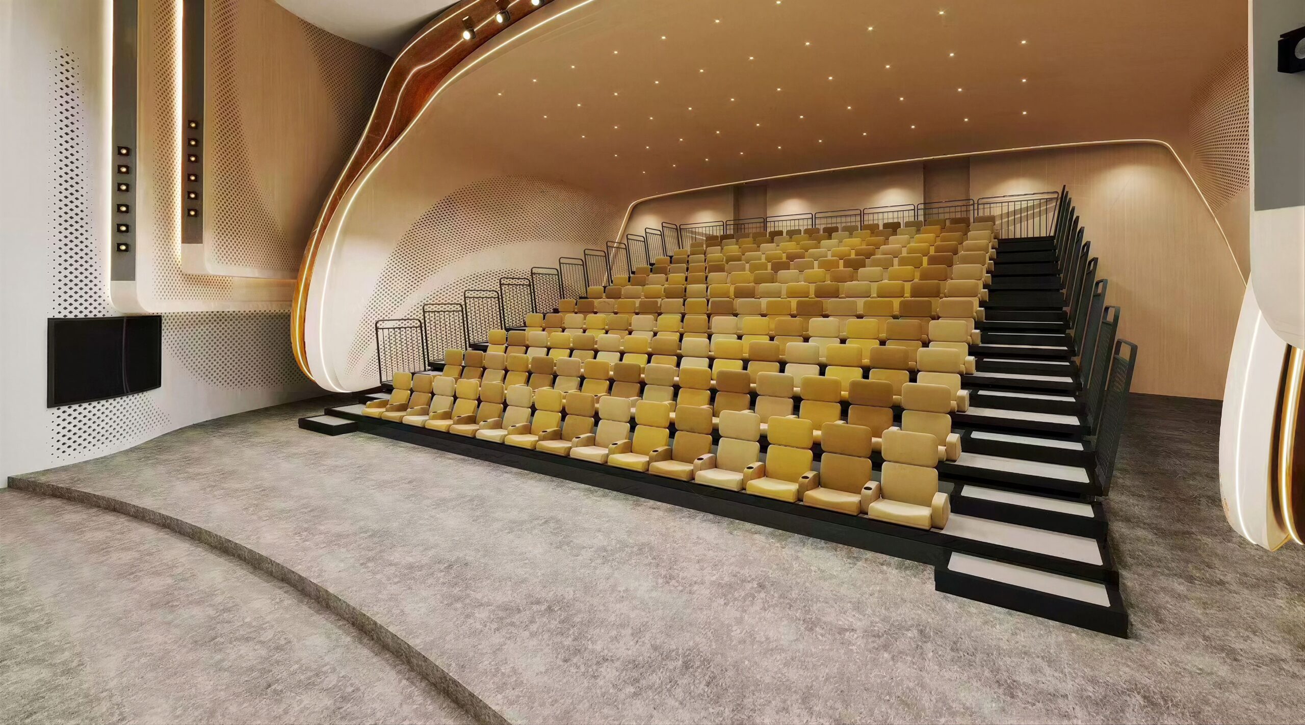 Collider Retractable Auditorium Setting